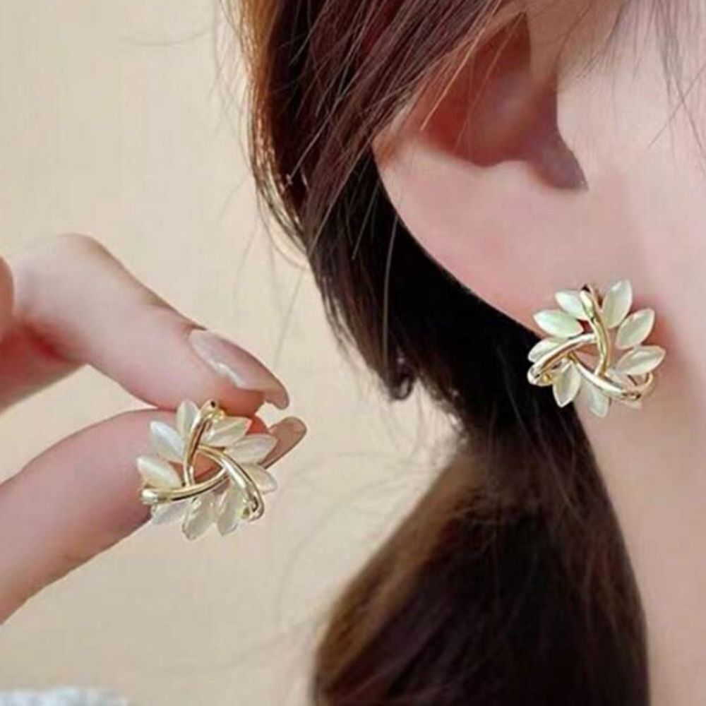 3for$20 NEW Flower Decor Stud Earrings
